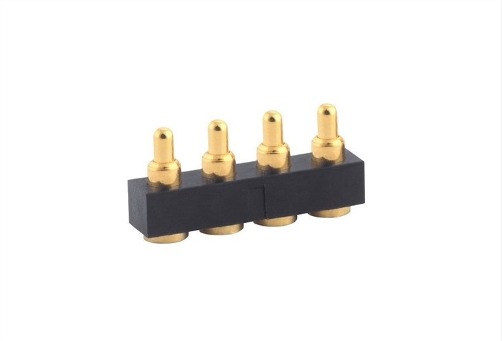 Conector Pogo Pin de 4 pinos
