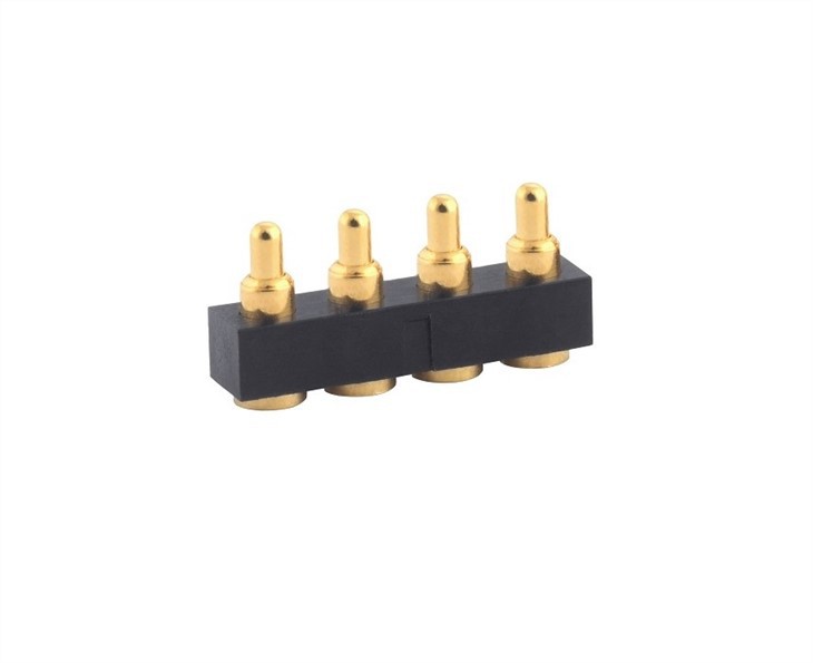 Conector SMT Pogo Pin 4 pinos