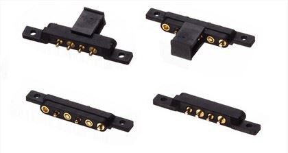 Dip design Pogo pin conector macho e fêmea