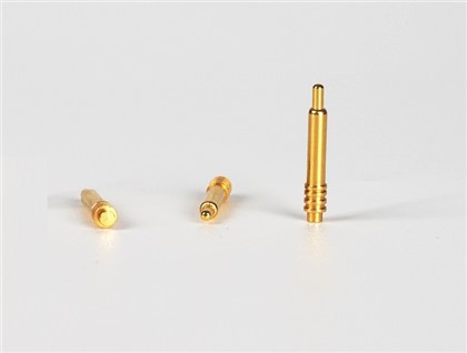 Pin Pogo Agulha Reta Banhado A Ouro