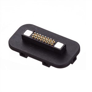 Conector de pino Pogo fêmea magnético masculino à prova d'água