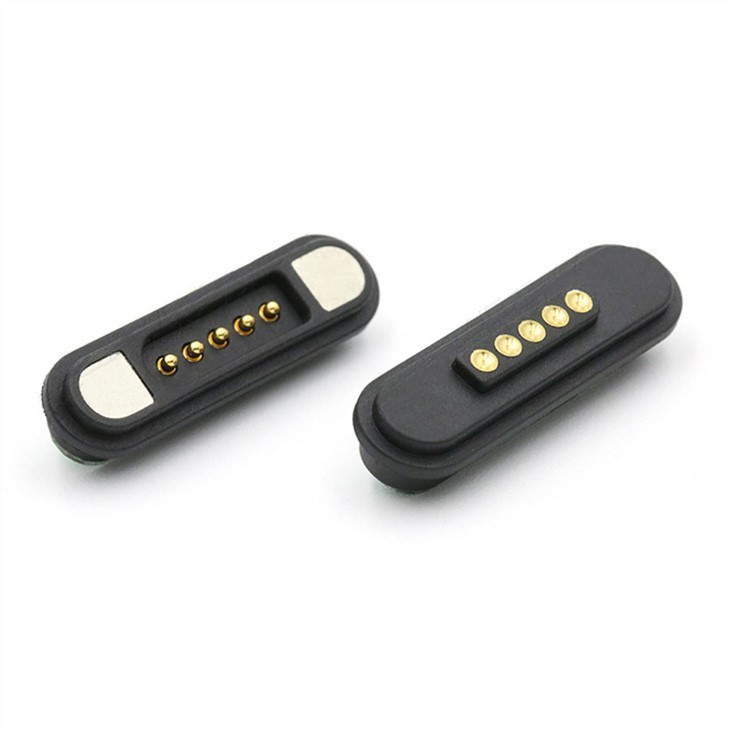 Conector de pino Pogo de carregamento de bateria com mola