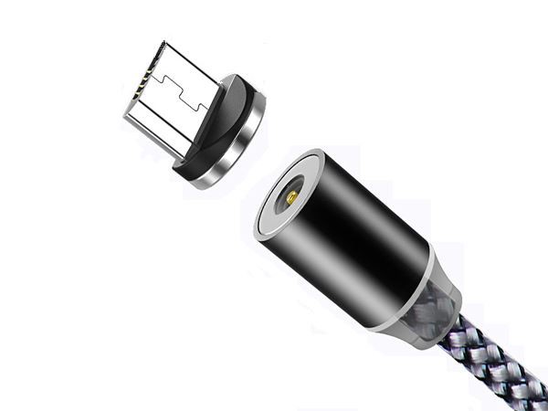 Cabo conector magnético carregado por mola