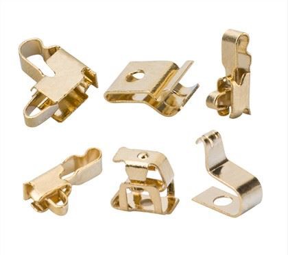 Conector de estilhaços de metal dourado