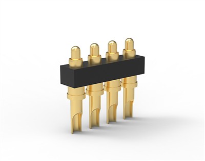 Conector Pogo Pin com copo de solda