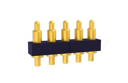 Conector de pino pogo de mola magnética 5PIN