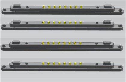 Conector de carregamento magnético para tablet tipo c